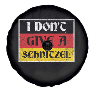German Beer Drinking Spare Tire Cover I Don't Give A Schnitzel Oktoberfest TS11 Print Your Wear