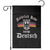 Proud Germany Garden Flag Naturlich Bate Ich Recht Ich Bin Deutsch TS11 Black Print Your Wear