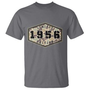 70th Birthday Hunting T Shirt 1956 Limited Edition Vintage Camouflage Gifts For Turning 70