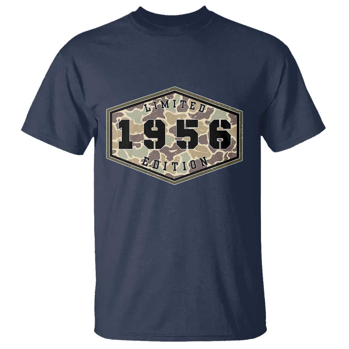 70th Birthday Hunting T Shirt 1956 Limited Edition Vintage Camouflage Gifts For Turning 70