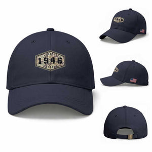 80th Birthday Hunting Baseball Cap 1946 Limited Edition Vintage Camouflage Gifts For Turning 80