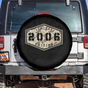 20th Birthday Hunting Spare Tire Cover 2006 Limited Edition Vintage Camouflage Gifts For Turning 20