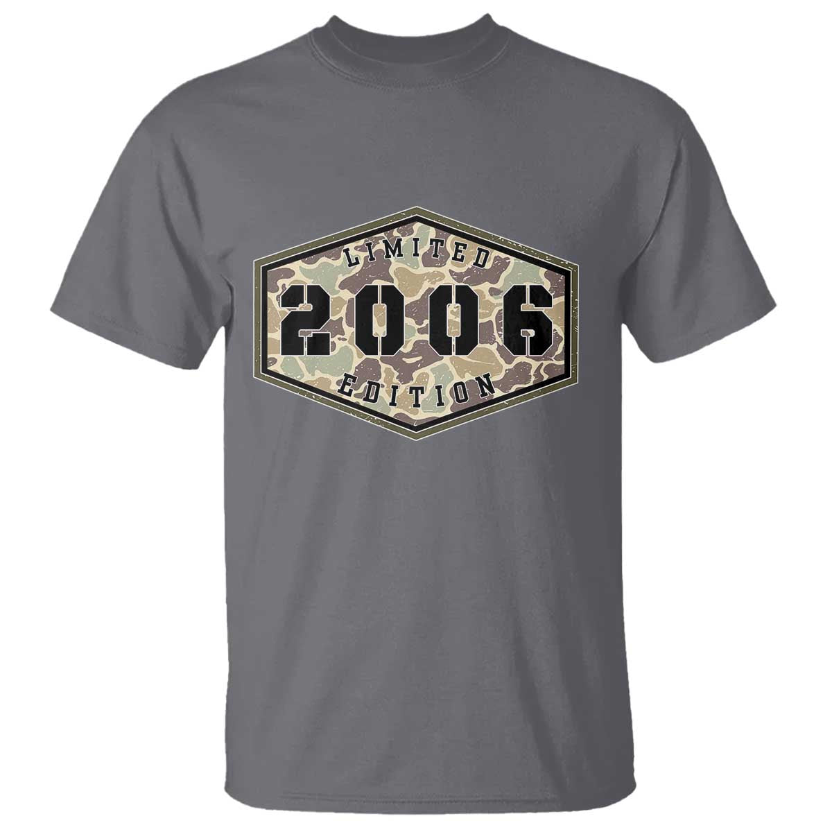 20th Birthday Hunting T Shirt 2006 Limited Edition Vintage Camouflage Gifts For Turning 20