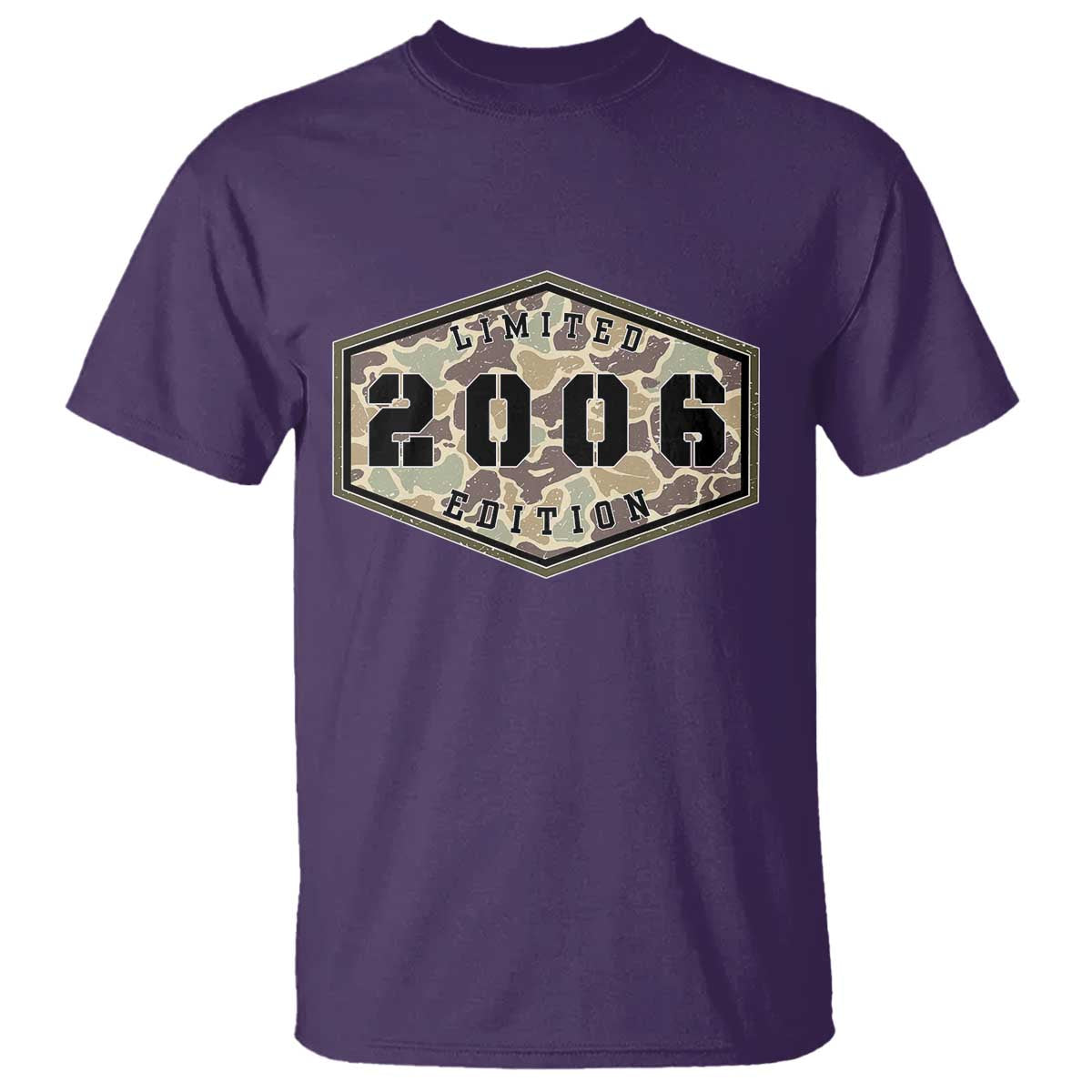 20th Birthday Hunting T Shirt 2006 Limited Edition Vintage Camouflage Gifts For Turning 20