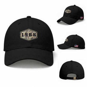 60th Birthday Hunting Baseball Cap 1966 Limited Edition Vintage Camouflage Gifts For Turning 60