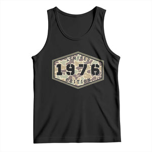 50th Birthday Hunting Tank Top 1976 Limited Edition Vintage Camouflage Gifts For Turning 50