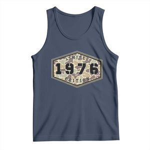 50th Birthday Hunting Tank Top 1976 Limited Edition Vintage Camouflage Gifts For Turning 50
