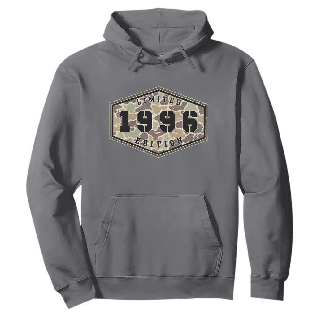 30th Birthday Hunting Hoodie 1996 Limited Edition Vintage Camouflage Gifts For Turning 30