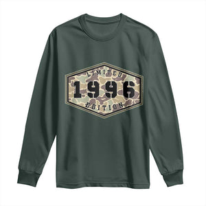 30th Birthday Hunting Long Sleeve Shirt 1996 Limited Edition Vintage Camouflage Gifts For Turning 30