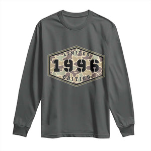 30th Birthday Hunting Long Sleeve Shirt 1996 Limited Edition Vintage Camouflage Gifts For Turning 30
