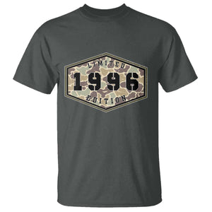 30th Birthday Hunting T Shirt 1996 Limited Edition Vintage Camouflage Gifts For Turning 30