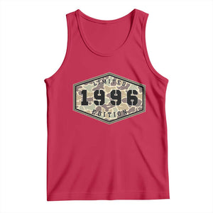 30th Birthday Hunting Tank Top 1996 Limited Edition Vintage Camouflage Gifts For Turning 30