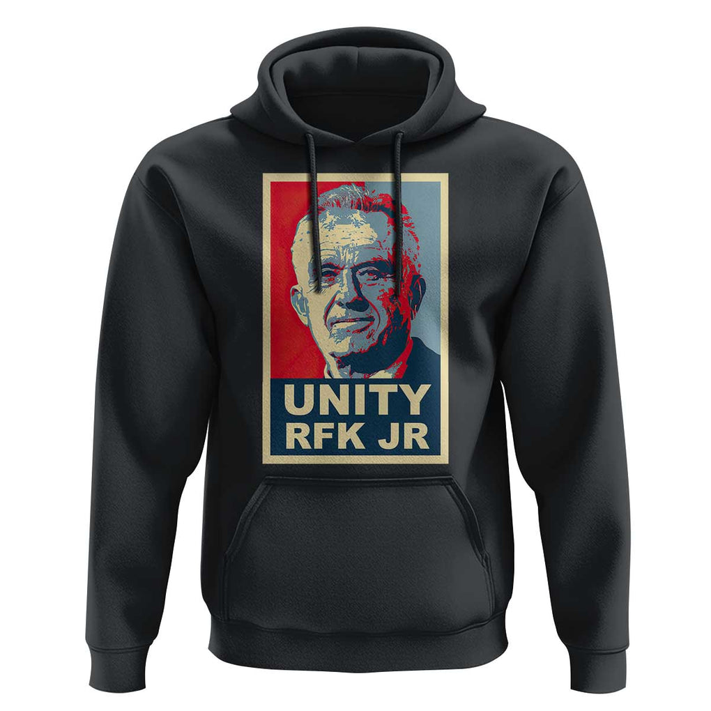 Robert Kennedy Hoodie Unity RFK JR 2024 For Trump Portrait TS11 Black Print Your Wear