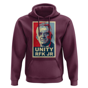 Robert Kennedy Hoodie Unity RFK JR 2024 For Trump Portrait TS11 Maroon Print Your Wear