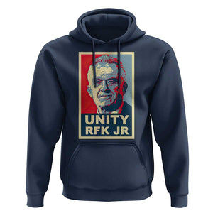 Robert Kennedy Hoodie Unity RFK JR 2024 For Trump Portrait TS11 Navy Print Your Wear