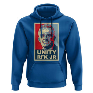 Robert Kennedy Hoodie Unity RFK JR 2024 For Trump Portrait TS11 Royal Blue Print Your Wear