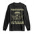 Paratrooper Veteran Long Sleeve Shirt Airborne Military Vintage American Flag TS11 Black Print Your Wear