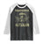 Paratrooper Veteran Raglan Shirt Airborne Military Vintage American Flag TS11 Black White Print Your Wear