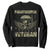Paratrooper Veteran Sweatshirt Airborne Military Vintage American Flag TS11 Black Print Your Wear