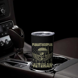 Paratrooper Veteran Tumbler Cup Airborne Military Vintage American Flag TS11 Print Your Wear