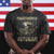 Paratrooper Veteran T Shirt Airborne Military Vintage American Flag TS11 Black Print Your Wear