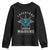 Lagertha's Shield Maidens Youth Sweatshirt The Future Is Open Trust In The Gods Viking Warrior TS11 Black Print Your Wear