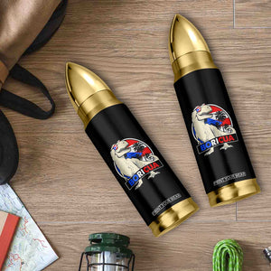Funny Boricua Dinosaur Dino Puerto Rican Flag Hispanic Heritage Bullet Tumbler TS11 Print Your Wear
