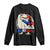Funny Boricua Dinosaur Dino Puerto Rican Flag Hispanic Heritage Long Sleeve Shirt TS11 Black Print Your Wear