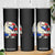 Funny Boricua Dinosaur Dino Puerto Rican Flag Hispanic Heritage Skinny Tumbler TS11 Print Your Wear