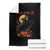 Funny Halloween F Caw F Throw Blanket Black Crow Moon Gothic Spooky Season TS11 Black Print Your Wear