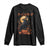 Funny Halloween F Caw F Long Sleeve Shirt Black Crow Moon Gothic Spooky Season TS11 Black Print Your Wear
