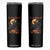 Funny Halloween F Caw F Skinny Tumbler Black Crow Moon Gothic Spooky Season TS11 Black Print Your Wear