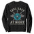 Funny Feel Safe At Night Sleep With A Shieldmaiden Sweatshirt Viking Pride TS11 Black Print Your Wear