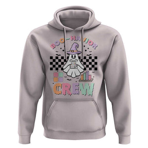 Funny Halloween Behavior Analyst Hoodie Boo-Havior Retro Ghost Witch ABA RBT TS11 Ice Gray Print Your Wear