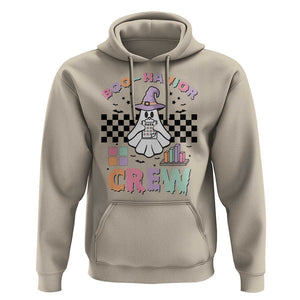 Funny Halloween Behavior Analyst Hoodie Boo-Havior Retro Ghost Witch ABA RBT TS11 Sand Print Your Wear