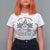 Funny Halloween Behavior Analyst T Shirt For Women Boo-Havior Retro Ghost Witch ABA RBT TS11 White Print Your Wear