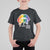 LGBT Lesbian Halloween T Shirt For Kid Kiss More Girls Rainbow Vampire Lips TS11 Black Print Your Wear