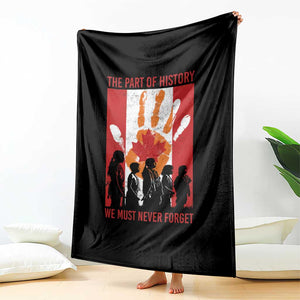 Indigenous Children Throw Blanket The Part Of History We Must Never Forget Canada TS11 Print Your Wear