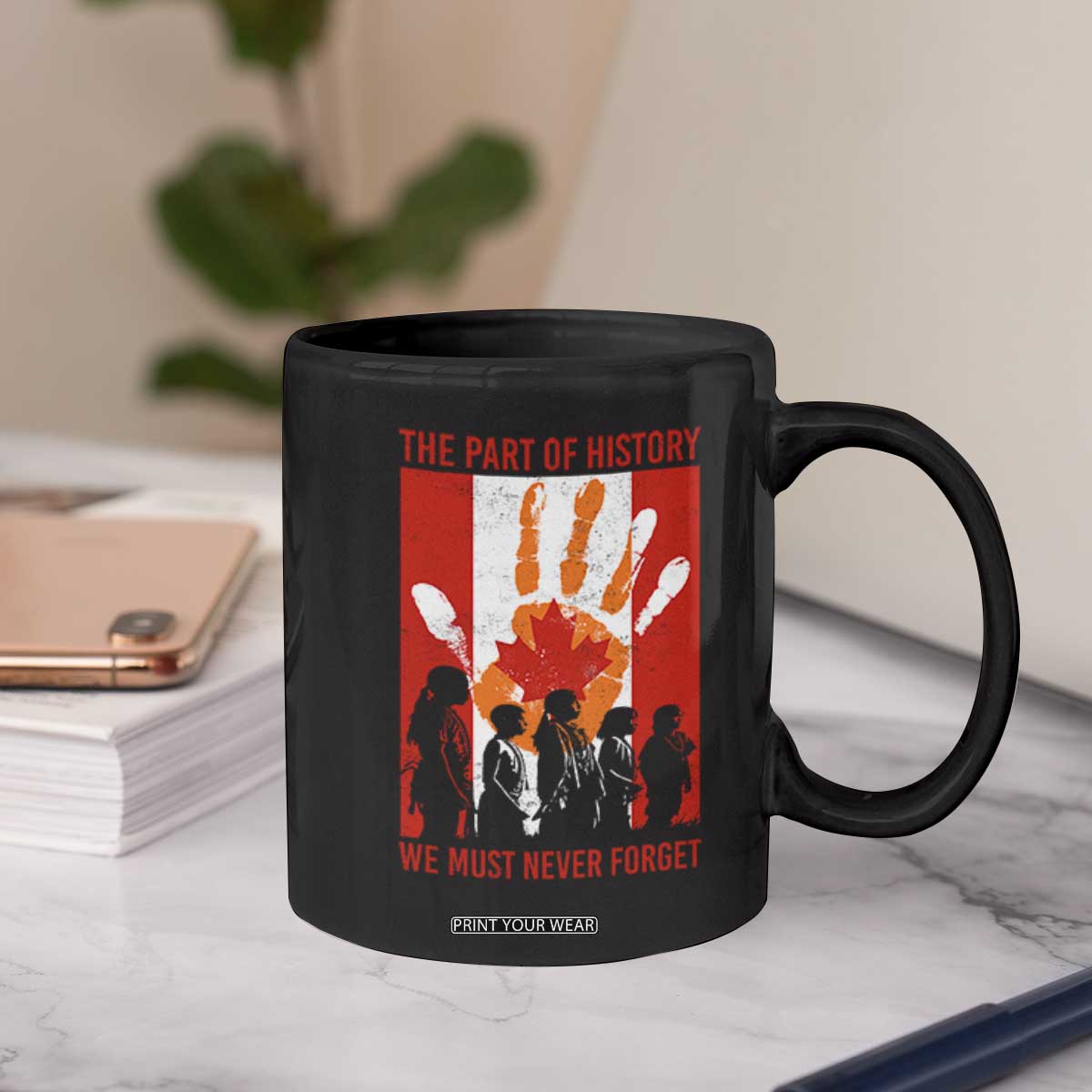 Indigenous Children Coffee Mug The Part Of History We Must Never Forget Canada TS11 Print Your Wear