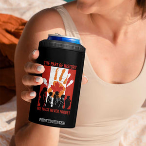 Indigenous Children 4 in 1 Can Cooler Tumbler The Part Of History We Must Never Forget Canada TS11 Print Your Wear