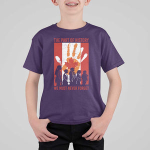 Indigenous Children T Shirt For Kid The Part Of History We Must Never Forget Canada TS11 Purple Print Your Wear