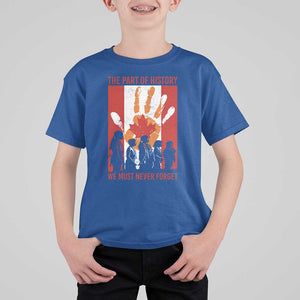 Indigenous Children T Shirt For Kid The Part Of History We Must Never Forget Canada TS11 Royal Blue Print Your Wear