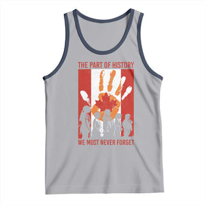 Indigenous Children Tank Top The Part Of History We Must Never Forget Canada TS11 Athletic Heather Navy Print Your Wear