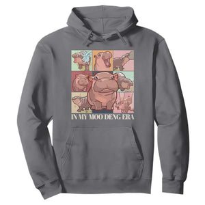 In My Moo Deng Era Hoodie Cute Hippo Zoo Meme Baby Pygmy TS11 Charcoal Print Your Wear