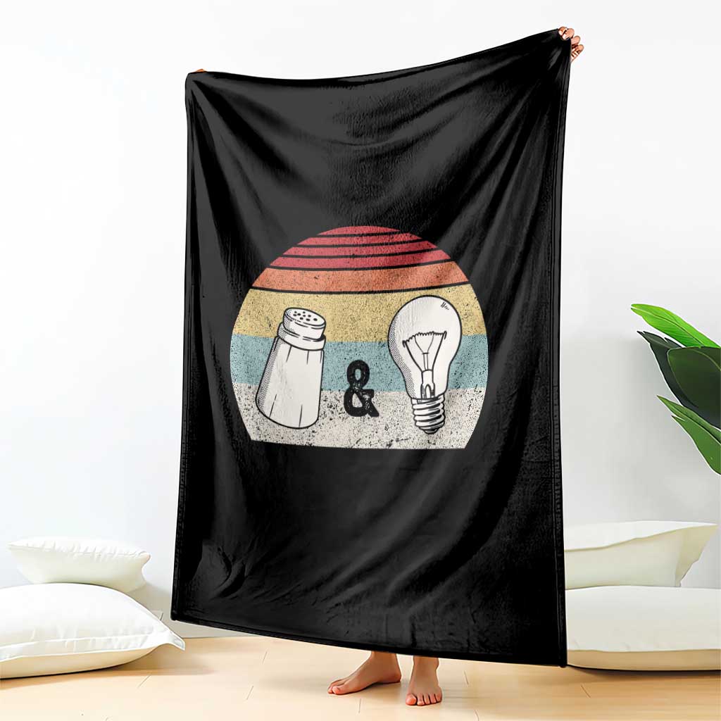Retro Salt And Light Be Ye Salt Christian Throw Blanket TS11 Print Your Wear