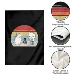 Retro Salt And Light Be Ye Salt Christian Garden Flag TS11 Print Your Wear