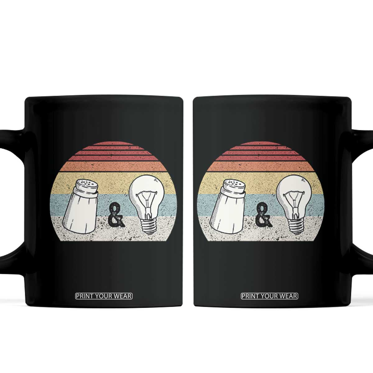 Retro Salt And Light Be Ye Salt Christian Coffee Mug TS11 Black Print Your Wear