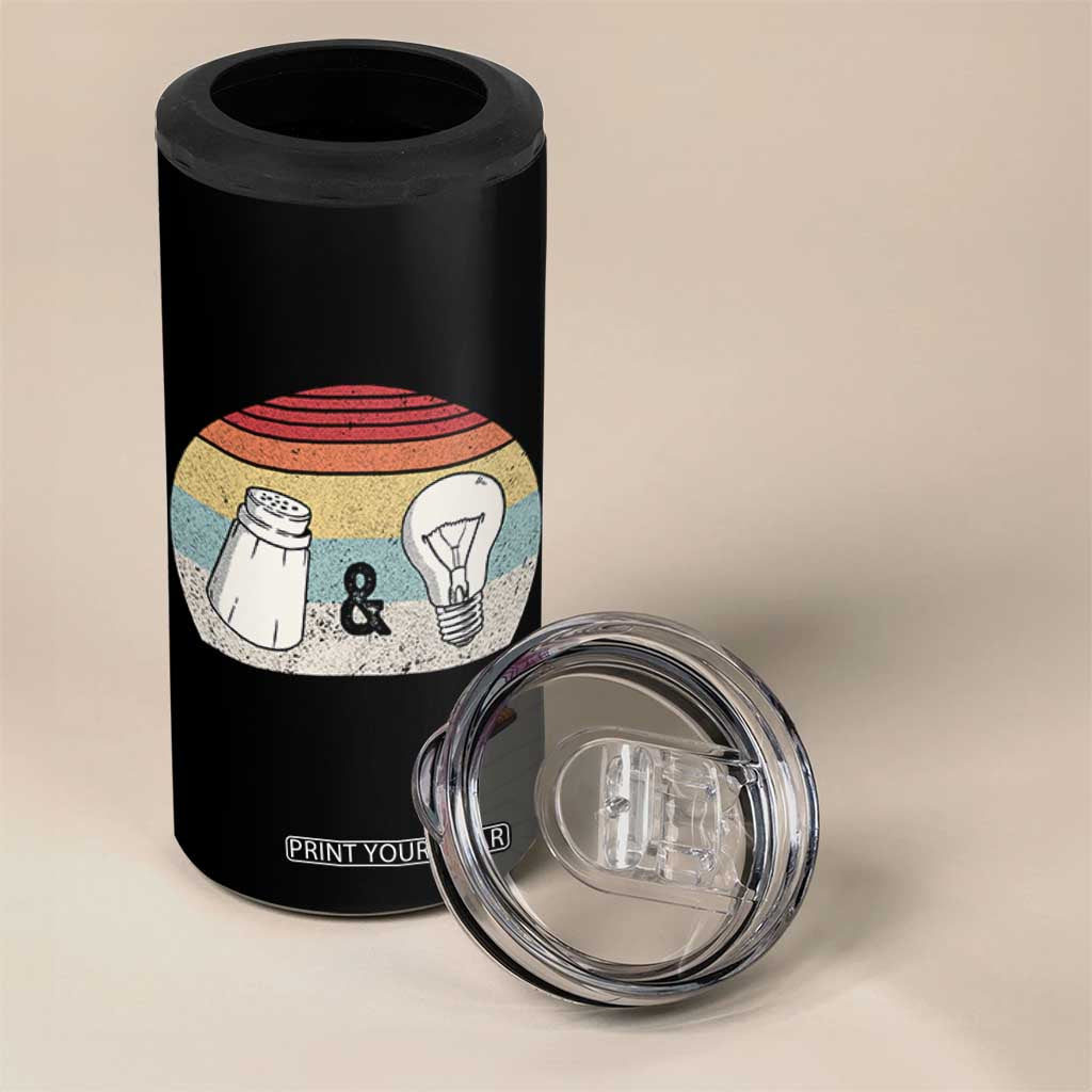 Retro Salt And Light Be Ye Salt Christian 4 in 1 Can Cooler Tumbler TS11 Print Your Wear
