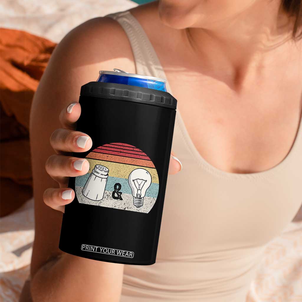 Retro Salt And Light Be Ye Salt Christian 4 in 1 Can Cooler Tumbler TS11 Print Your Wear