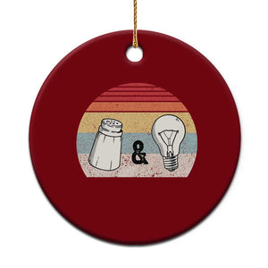 Retro Salt And Light Be Ye Salt Christian Ceramic Ornament TS11 1pc Red Print Your Wear